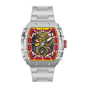 INVICTA Invicta Racing Men  Stainless Steel Steel Black+Red+Yellow dial VD86